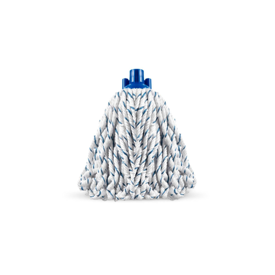 Mi-Mo Nasswischmopp mit Gewinde I wei� I blau I Gewinde I 00001892 I TTS