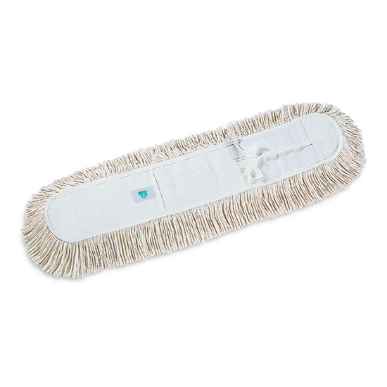 Feuchtwisch Mops aus Baumwolle mit Bändern 100 cm