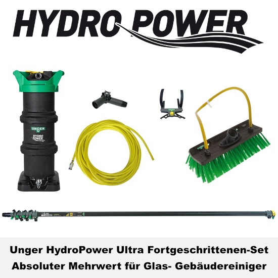 HydroPower Ultra I Fortgeschrittenen-Set Karbon 6m I DIUKS I Unger