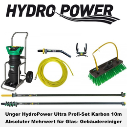 HydroPower Ultra I Profi-Set Karbon 10m I DIUK3 I Unger