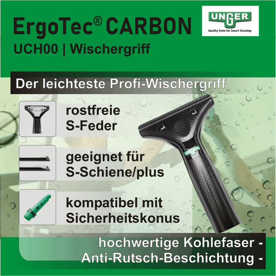 ErgoTec-Carbon Wischergriff I UCH00 I Unger