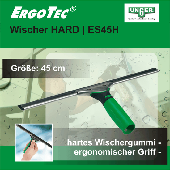 ErgoTec-Wischer, 45 cm - HARD - ES45H I Unger