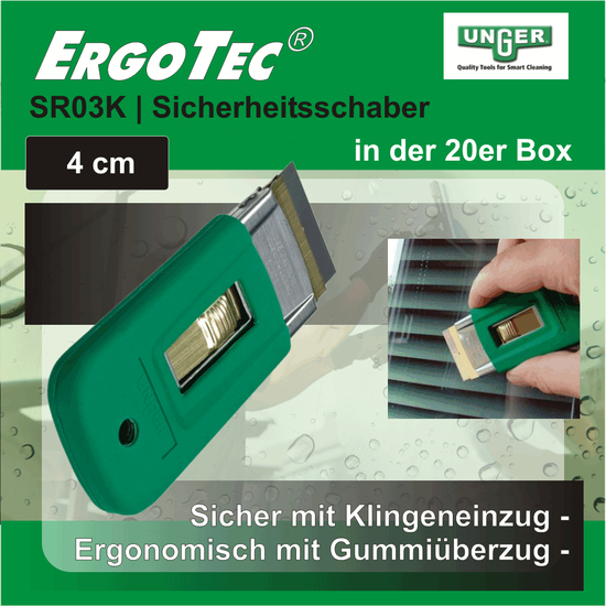 ErgoTec Sicherheitsschaber I SR03K I Unger