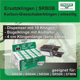 Ersatzklingen 4 cm I 10 Stck I SRBDB I Unger