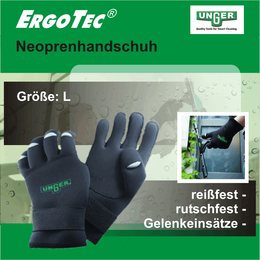 ErgoTec Neoprenhandschuhe L I GLO2L I Unger