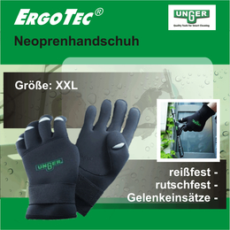 ErgoTec Neoprenhandschuhe XXL I GLO2Z I Unger
