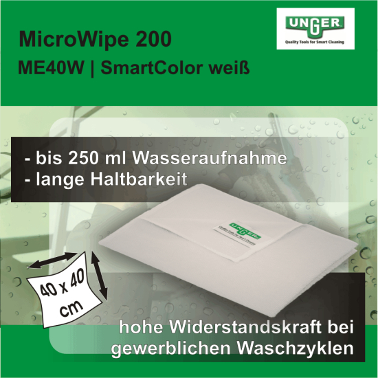 SmartColor MicroWipe 200, weiß