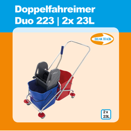 Doppelfahreimer 2x23 Liter - Duo 223 I Clean Track