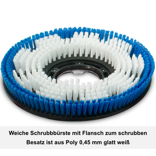 Schrubbbrste - weich I Poly 0,45 mm I 16 I Floormagic