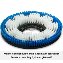 Schrubbbürste - weich I Poly 0,45 mm I 16 I Floormagic