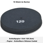 Schleifpapier Grit 120 (fein) 410 mm / 16"