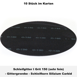 Schleifgitter I Grit 150 (sehr fein) I 410 mm / 16 I Weber