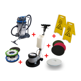 Einscheibenmaschinen Set CT 17 + 70-2 STBL I Clean Track