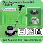 Einscheibenmaschinen Teppichreinigung