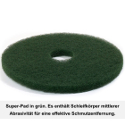 Superpad 225 mm 9" in grün 5 Stück