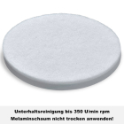 Melamin Padscheiben 480 mm 19" 4 Stück