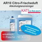 AR10 hochkonzentrierter Alkoholglanzreiniger Citro-Frischeduft katiclean