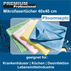Mikrofasertuch PREMIUM Professional 40 x 40 cm