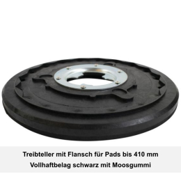 Profi Einscheibenmaschine 16" + 5 schwarze Superpads PEM16P7