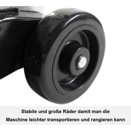 Profi Einscheibenmaschine 16" + 5 schwarze Superpads PEM16P7
