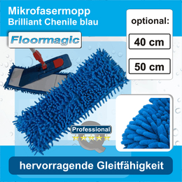 Brillant Chenile blau Mikrofasermopp I Floormagic