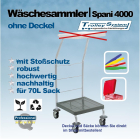 Wäschesammler Spani 4000 - professioneller Wäschesammelwagen für Housekeeping und Gebäudereinigung