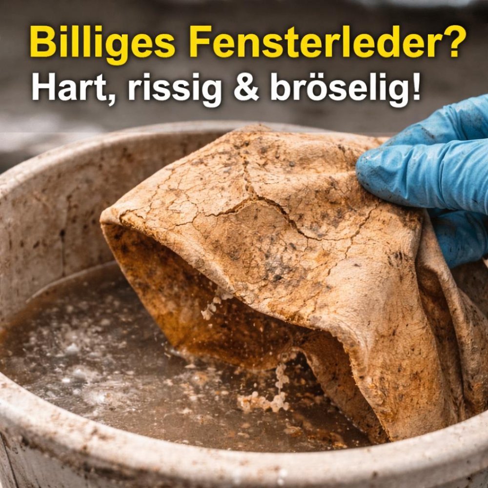 UNGER Fensterleder im professionellen Reinigungsalltag