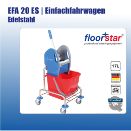 EFA 20 ES I Einfachfahrwagen I Edelstahl I Floorstar
