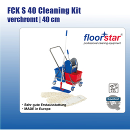 FCK S Cleaning Kit I verchromt I Floorstar