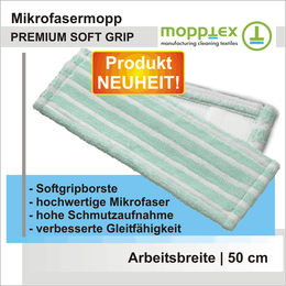 Mikrofasermopp Premium Soft Grip - Mopptex