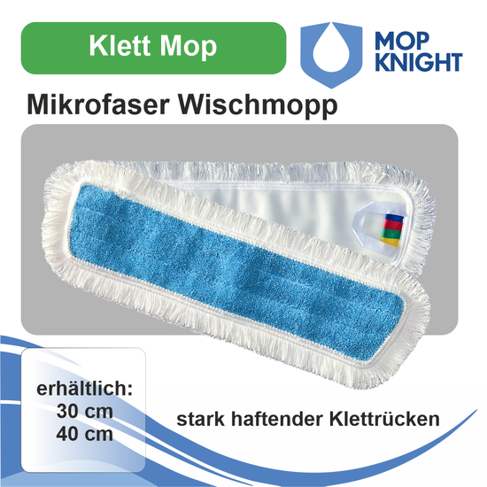 Klett Mop | Mikrofaser Wischmopp I Mop Knight