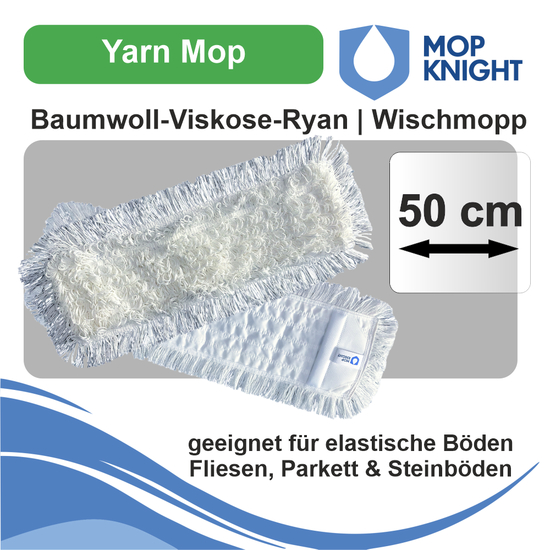 Yarn Mop | Baumwoll-Viskose-Ryan I Mop Knight 50 cm