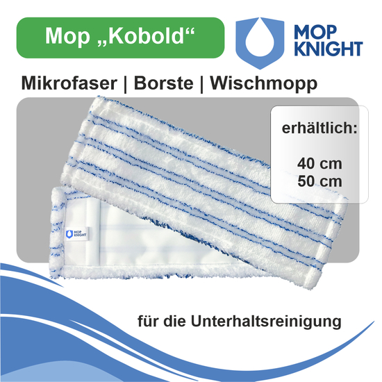 Mop Kobold Borste | Mikrofasermopp I Mop Knight