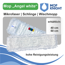 Mop Angel white | Mikrofaser Schlinge Wischmopp I Mop Knight