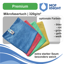 Mikrofasertuch Premium | 40x40 cm I Mop Knight