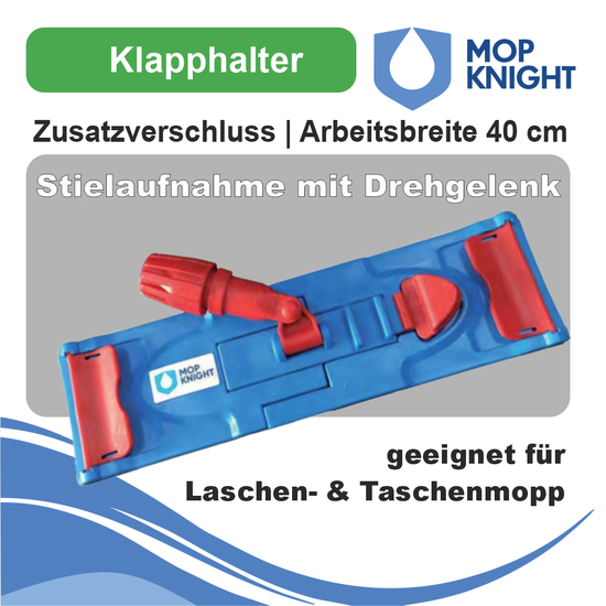 Klapphalter | Zusatzverschlu | Mop Knight 40 cm