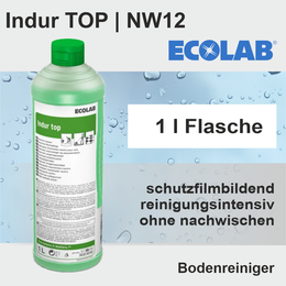 Indur TOP Bodenreiniger I 1l INW12 I Ecolab