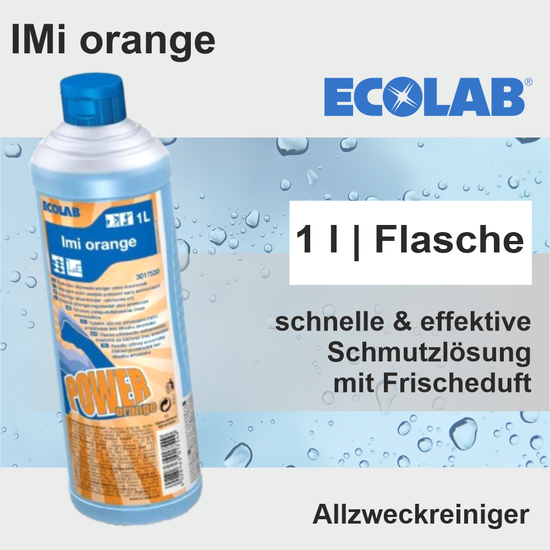 iMi Orange Allzweckreiniger mit Frischeduft 1l I Ecolab