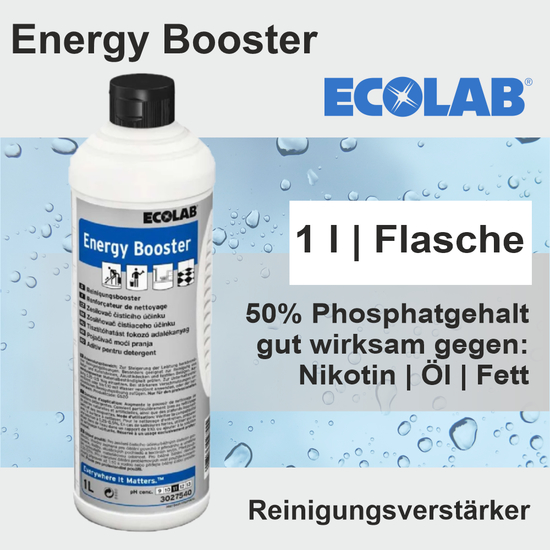 Energy Booster Reinigungsverstärker I 1l I Ecolab
