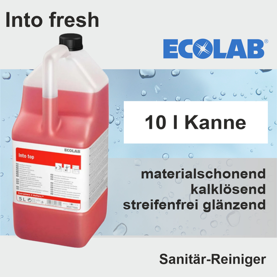Into fresh Sanitrreiniger I 10l I Ecolab