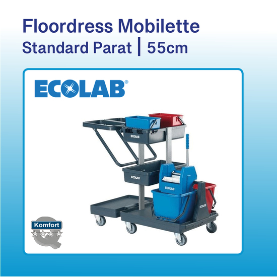 Floordress Mobilette Standard Parat, 55 cm I Ecolab