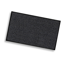 Schmutzfangmatte 60 x 90 cm Schwarz meliert I Floormagic