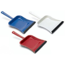 Kehrschaufel Metall mit Lippe, lackiert I Floormagic