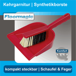Kehrgarnitur Synthetikborste I Floormagic