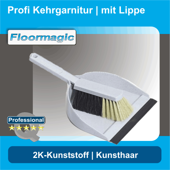 Profi Kehrgarnitur mit Lippe