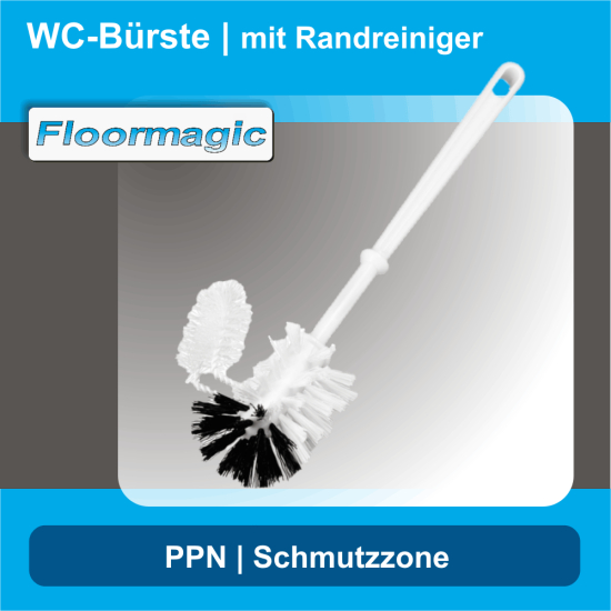 WC-Bürste mit Randreiniger PPN