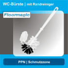 WC-Bürste mit Randreiniger PPN