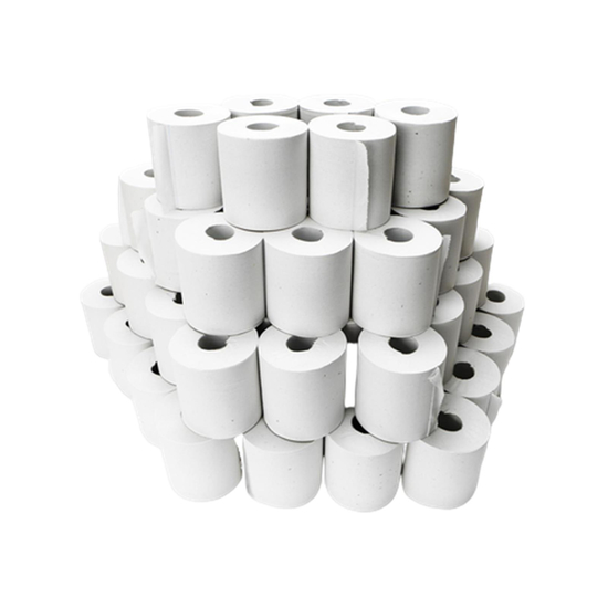 Toilettenpapier 3-lagig, 9x8 Rollen mit 250 Blatt, hochweiss, reiner Zellstoff I katiclean