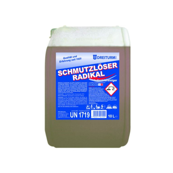 Dreiturm SCHMUTZLÖSER RADIKAL Industriereiniger 10l - 4700