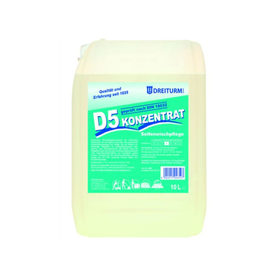 Dreiturm D5 KONZENTRAT Seifenwischpflege DIN 18032 10l